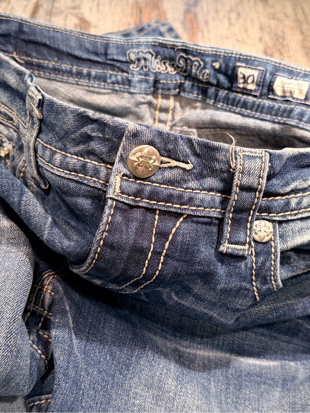 Miss Me Jeans Women's Bootcut Size 30 USA - Picture 12 of 15